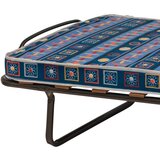 XXXL Zložljiva Postelja Graz, Z Vzmetnico In Kolesi, 80x185 | Shoptok.si