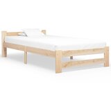 Maison Chic Posteljni okvir - Enojna postelja - Postelja za odrasle iz trdne borovine 90x200 cm-J8655, (21766498) | Shoptok.si