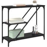  Konzolna stolica Crni hrast 88,5 x 30 x 75 cm Konstruirano drvo | shoptok.hr