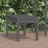  Vrtna klupa siva 80x44x45 cm od masivne borovine | shoptok.hr