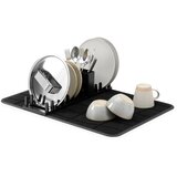 Umbra Mat crna plastična podloga za ocjeđivanje posuđa 61x43 cm Udry – | shoptok.hr