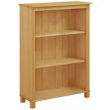 Biblioteka od masivnog bora u prirodnoj boji 77x106 cm Pivo –