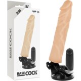 BaseCock Vibrator Realistic Remote Control Fl 21,0 Cm | Shoptok.si