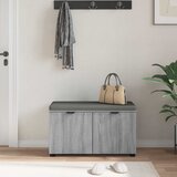  Klupa za hodnik s jastukom Sivi Sonoma 80 x 38 x 46 cm | Eponuda.ba