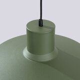 Sollux SL.1705 - visilica na sajli bilo 1xE27/15W/230V, prečnik 35 cm, zelena | Eponuda.com