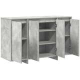  Kreveta Beton siva 120 x 41 x 75 cm Konstruirano drvo | shoptok.hr