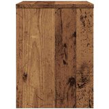 vidaXL Noćni ormarić boja staro drvo 40x30x40 cm od konstruiranog drva | shoptok.hr