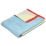 Hübsch Plavi pamučan ručnik od frotira 50x100 cm Block – Cijene