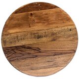 BIZZOTTO Siva/v naravni barvi kovinska okrogla klubska mizica ø 70 cm Lancaster – | Shoptok.si