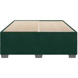  Okvir za krevet bez madraca tamnozeleni 140x200 cm baršunasti | shoptok.hr