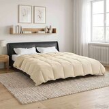 Puni Polna celoletna prevleka krema 200 x 200 cm Mikrovlakna, (5000284252) | Shoptok.si