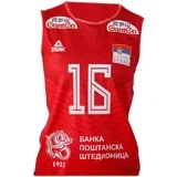 odbojkaški dres ženski crveni Srbija OSS2101
