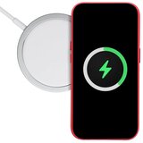  Kožna Mag Cover maska kompatibilna s MagSafe za iPhone 15 crvena | shoptok.hr