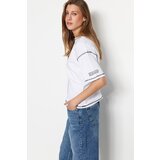 Trendyol T-Shirt - White - Relaxed fit | Shoptok.si
