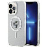  originalen karl lagerfeld za iphone 15 pro KLHMP15XHGKCNOT hardcase ovitek zaščita z magsafe karls full body - prozoren z bleščicami Cene