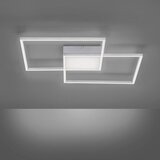 Lesnina-XXXL stropna led-svetilka asmin, srebrna, 2 x 16,5 w | Shoptok.si