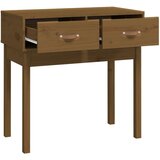  Konzolni stol boja meda 76,5x40x75 cm od masivne borovine | shoptok.hr