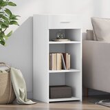 vidaXL Komoda bijela 40 x 42,5 x 93 cm od konstruiranog drva Cijene