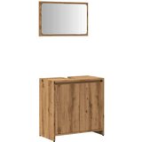 vidaXL Kopalniška garnitura 2-delna artisan hrast inženirski les | Shoptok.si