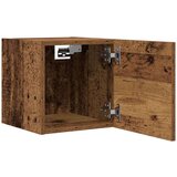  2-dijelni zidni TV ormarić Staro drvo 30 5x30x30 cm | shoptok.hr