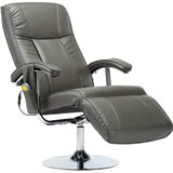 vidaXL Masažni stol sivo umetno usnje, (20827262) | Shoptok.si