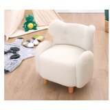 Atelier Del Sofa Dečija fotelja Juano Teddy, 55x61x55 cm, Bijela | Eponuda.ba