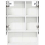  Kupaonski ormar s ogledalom s policom Bijelo 50 x 14 5 x 70 cm | shoptok.hr