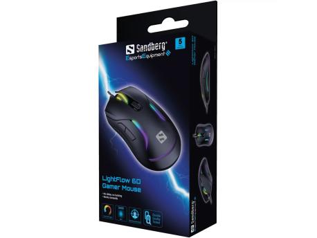 Sandberg "640-27 LightFlow 6D Gaming Maus" Cijene