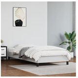  Okvir Za krevet bijela 100x200 cm od umjetne kože | shoptok.hr