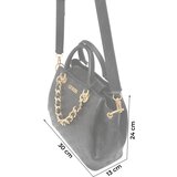 Guess Ročna torbica 'GEVA' črna | Shoptok.si