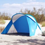 vidaXL Šotor za plažo pop-up azurno moder vodoodporen Cene