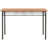  Blagovaonski stol smeđi 120 x 70 x 75 cm MDF | shoptok.hr