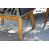 Venture Home vrtna lounge garnitura Chania, prirodna boja / siva | shoptok.hr
