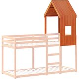 Krov za dječji krevet voštano smeđi 60 x 89 x 134,5 cm borovina | shoptok.hr