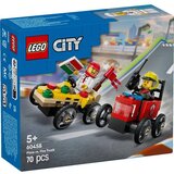 Lego AUTO DOSTAVLJAČA PIZZE -VATROGASNO VOZILO U UTRCI 60458 | Eponuda.ba