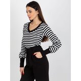 BASIC Feel Good Blouse-RV-BZ-8612.03-black-white | Shoptok.si