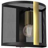  Zidna lampa KAGA 1xE27/60W/230V crna/zlatna | Eponuda.com