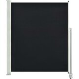 vidaXL uvlačiva bočna tenda za terasu 160 x 300 cm crna | shoptok.hr