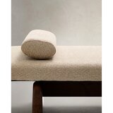 Kave Home Bež/u tamnoj prirodnoj boji ležaljka od šenila (promjenjiva) Topaz – | shoptok.hr