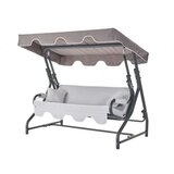 Hanah home olea Multicolor Garden Triple Swing Chair cene