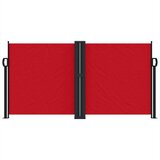 vidaXL Bočna tenda na uvlačenje crvena 120x1200 cm | shoptok.hr