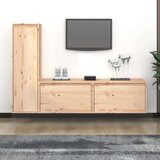 TV omarica 3 kosi trdna borovina, (20730210) | Shoptok.si