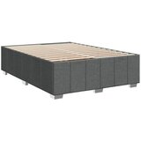 vidaXL Posteljni okvir temno siv 140x200 cm blago, (21304618) | Shoptok.si