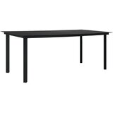  7-dijelni vrtni blagovaonski set od PVC ratana crni | shoptok.hr