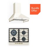 Klarstein Victoria 60 Duo Set plin, Plinsko kuhališče, Napa za odvod dima | Shoptok.si