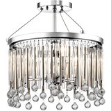 Elstead Lighting Elstead Kichler Piper Stropna svetilka, polirani krom, (22098152) | Shoptok.si