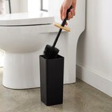 Vilde silikonska WC četka sa stalkom 37,5 cm – crna | shoptok.hr