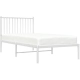  okvir za krevet s uzglavljem bijeli 90 x 190 cm | shoptok.hr