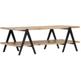  Stolić za kavu od masivnog drva manga 115 x 60 x 40 cm | shoptok.hr