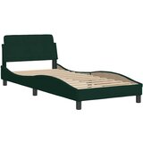  Okvir za krevet bez madraca tamnozeleni 80 x 200 cm baršunasti | shoptok.hr